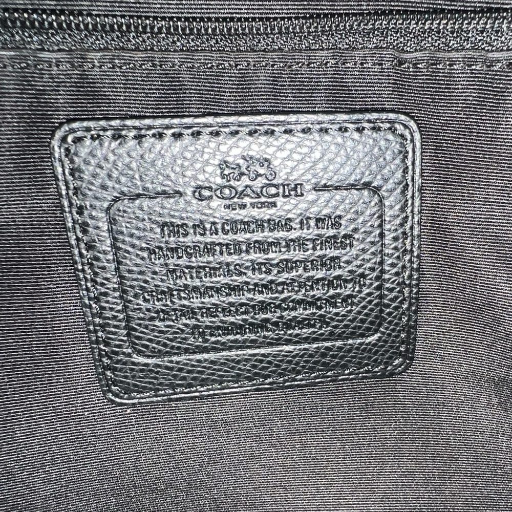 Coach Signature Small Christie Carryall F58291 Brown/Black - Picture 10 of 16